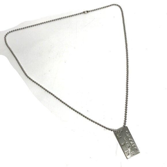 CHANEL Silver Necklace - Picture 1 of 10